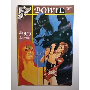 Rock Fantasy BOWIE Magazine No. 13 Sept 1990 David Bowie Ziggy Lives Brandon